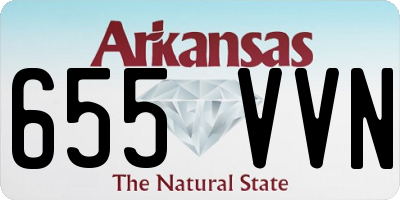 AR license plate 655VVN