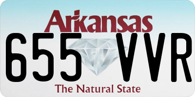 AR license plate 655VVR