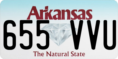 AR license plate 655VVU