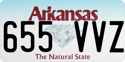 AR license plate 655VVZ
