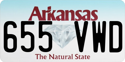 AR license plate 655VWD