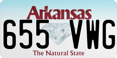 AR license plate 655VWG