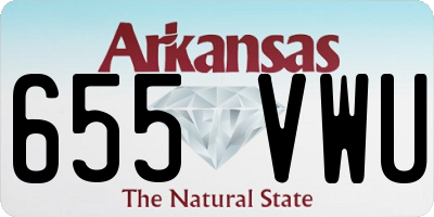 AR license plate 655VWU