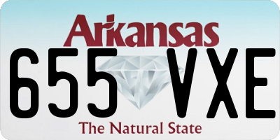 AR license plate 655VXE