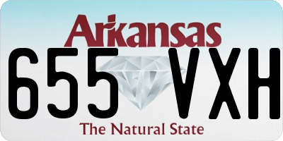 AR license plate 655VXH