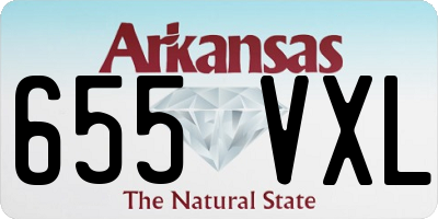 AR license plate 655VXL