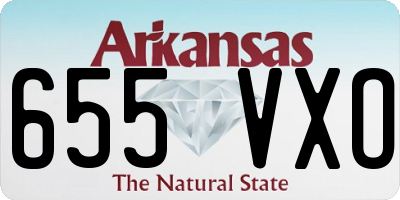 AR license plate 655VXO