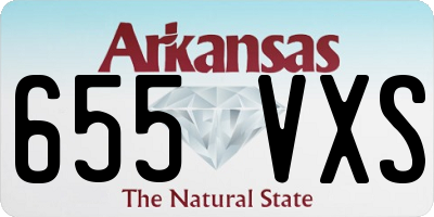 AR license plate 655VXS