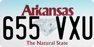 AR license plate 655VXU