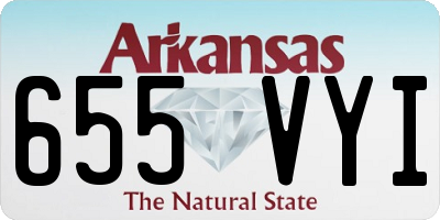 AR license plate 655VYI