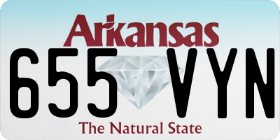 AR license plate 655VYN