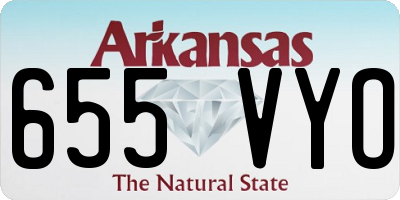 AR license plate 655VYO