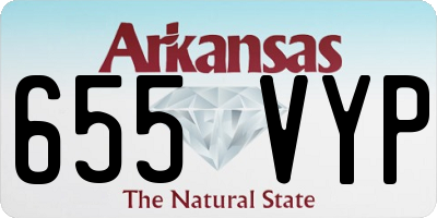 AR license plate 655VYP