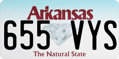 AR license plate 655VYS