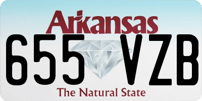 AR license plate 655VZB