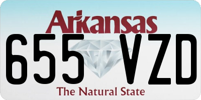 AR license plate 655VZD