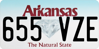 AR license plate 655VZE