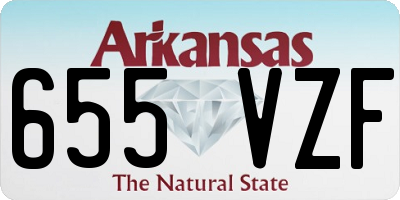 AR license plate 655VZF