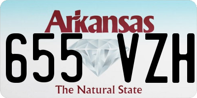 AR license plate 655VZH