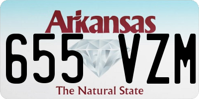 AR license plate 655VZM