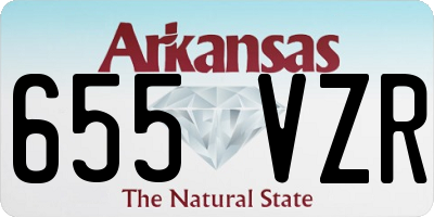 AR license plate 655VZR