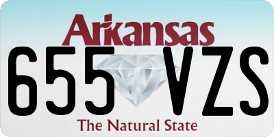 AR license plate 655VZS