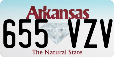 AR license plate 655VZV