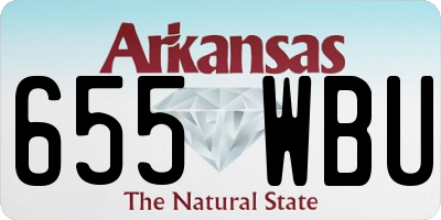 AR license plate 655WBU