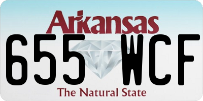 AR license plate 655WCF