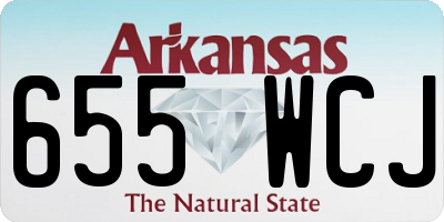 AR license plate 655WCJ