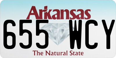 AR license plate 655WCY