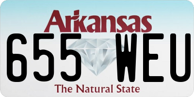AR license plate 655WEU
