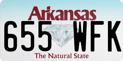 AR license plate 655WFK