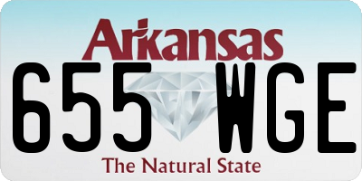 AR license plate 655WGE