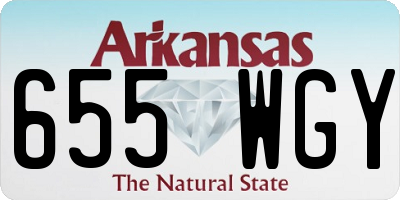 AR license plate 655WGY