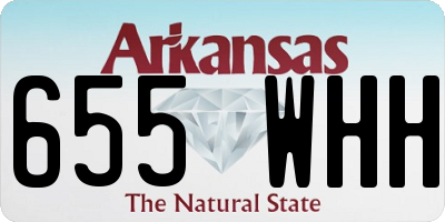AR license plate 655WHH
