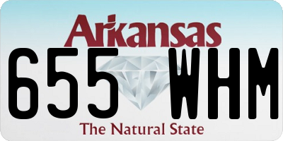 AR license plate 655WHM