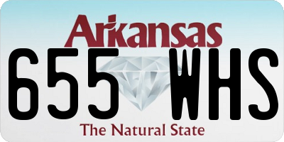 AR license plate 655WHS