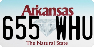 AR license plate 655WHU