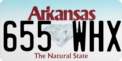 AR license plate 655WHX