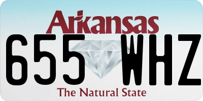 AR license plate 655WHZ