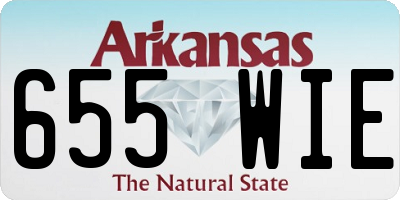 AR license plate 655WIE