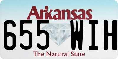 AR license plate 655WIH