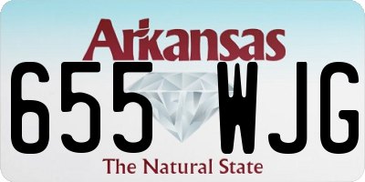 AR license plate 655WJG