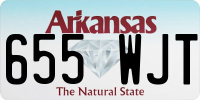 AR license plate 655WJT