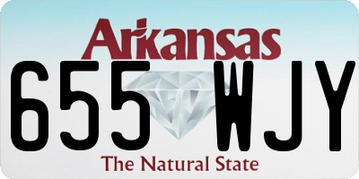 AR license plate 655WJY