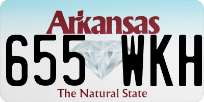 AR license plate 655WKH