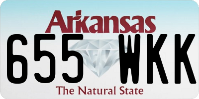 AR license plate 655WKK