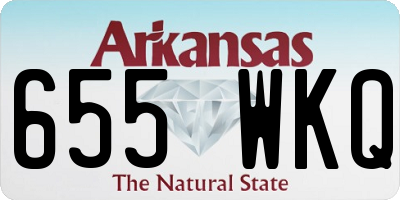 AR license plate 655WKQ