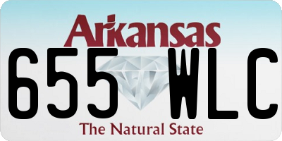 AR license plate 655WLC